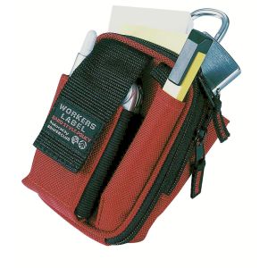 中林製作所 ワーカーズレーベル WORKERS LABEL 中林製作所 F-54R 携帯電話小物入れバッグ 赤