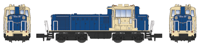  マイクロエース MICRO ACE マイクロエース A7512 DD16-20 大宮工場タイプ 青+クリーム MICRO ACE