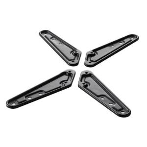 朝日木材加工 朝日木材加工 OPT-001-BK テレビ 壁掛け金具 オプション WALL FIT MOUNT ブラック  メーカー直送 代引不可 北海道沖縄離島不可