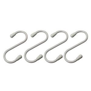 ニッサチェイン ニッサチェイン A-740K 白 抗菌ファミリーフック 75mm