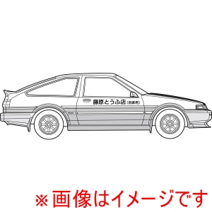 フジミ模型 フジミ模型 ISD-019 1/24 頭文字Dシリーズ No.019トレノAE86 カーボンボンネット藤原拓海