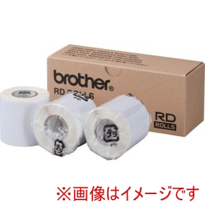 ブラザー工業 brother ブラザー工業 RD-M11J1 RDロール RJシリーズ用 プレカット紙ラベル 50mm 幅 x 85mm 長さ