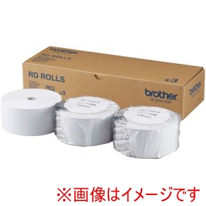 ブラザー工業 brother ブラザー工業 RD-U03J5 RDロール TDシリーズ用 レシート用紙 幅58mm無定長