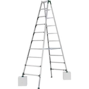 アルインコ ALINCO アルインコ PRT360FX 伸縮脚付き専用脚立 踏ざん幅60mm 各脚441mm伸縮 メーカー直送 法人限定 代引不可 北海道沖縄離島不可