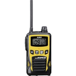 アルインコ ALINCO アルインコ DJPB20Y アルインコ ALINCO 特定小電力トランシーバー 本体・イエロー 3-8132-04