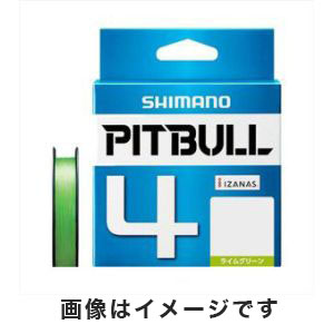 シマノ SHIMANO シマノ SHIMANO ピットブル(PITBULL) 4 ライムグリーン 1号 200m PL-M64R