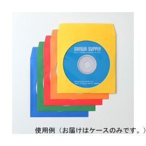 サンワサプライ SANWA SUPPLY サンワサプライ FCD-PS100MXN DVD・CDペーパースリーブケース