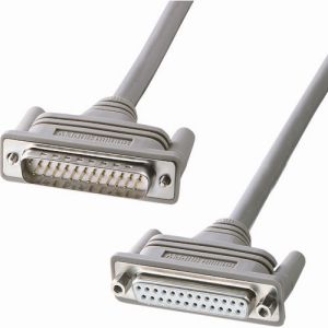 サンワサプライ SANWA SUPPLY サンワサプライ KRS-002K RS-232Cケーブル(25pin延長用・3m)