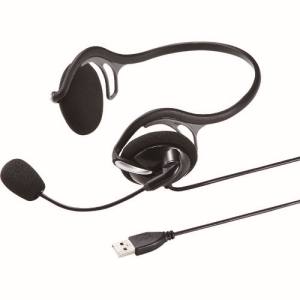 サンワサプライ SANWA SUPPLY USBヘッドセット MM-HSU05BK