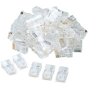 サンワサプライ SANWA SUPPLY RJ-45コネクタ(より線用) ADT-RJ45-100