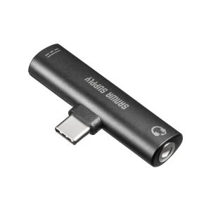 サンワサプライ SANWA SUPPLY サンワサプライ MM-ADUSBTC2 Type-Cオーディオ変換アダプタ USB PD対応