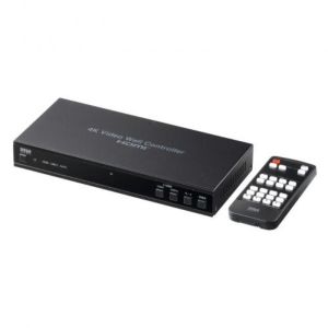 サンワサプライ SANWA SUPPLY サンワサプライ VGA-PHD4VWC 4画面ビデオウォールコントローラ 4K対応 メーカー直送 代引不可 北海道沖縄離島不可