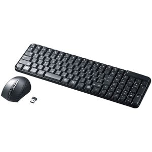サンワサプライ SANWA SUPPLY マウス付きワイヤレスキーボード SKB-WL25SETBK