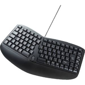 サンワサプライ SANWA SUPPLY エルゴノミクスキーボード SKB-ERG3BK