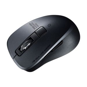 サンワサプライ SANWA SUPPLY サンワサプライ MA-BTBL155BK 静音 Bluetooth 5 ブルー LED マウス 5 ブルー LED マウス