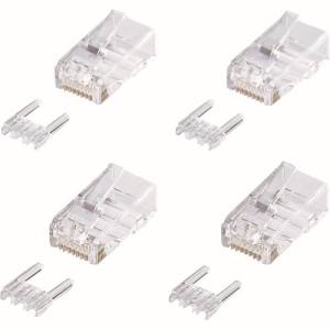 サンワサプライ SANWA SUPPLY カテゴリ6RJ-45コネクタ(単線用) ADT-6RJ-10N