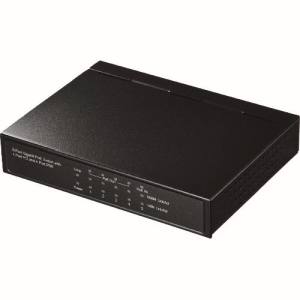 サンワサプライ SANWA SUPPLY ギガビットスイッチングハブ(5ポート、PoE受電給電両対応) LAN-GIH5PSEPD