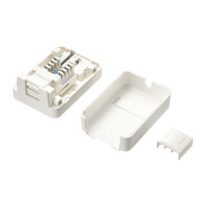 サンワサプライ SANWA SUPPLY サンワサプライ LA-RZ6A-1 ローゼットキット マグネット付き カテゴリ6A