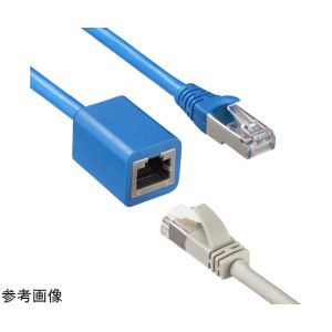 サンワサプライ SANWA SUPPLY サンワサプライ KB-STP6EX-10BL カテゴリ6STP延長 LANケーブル カテゴリ6A
