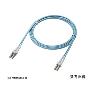 サンワサプライ SANWA SUPPLY サンワサプライ HKB-AMOM3LCLC-03 アーマードメガネ型 光ファイバケーブル マルチOM3 LC×2-LC×2 3m