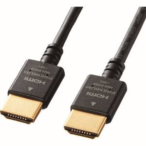 サンワサプライ SANWA SUPPLY プレミアムHDMIケーブル(スリムタイプ) KM-HD20-PS10