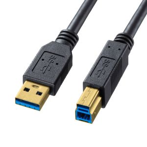 サンワサプライ SANWA SUPPLY サンワサプライ KU30-15BKK USB3.0ケーブル 1.5m
