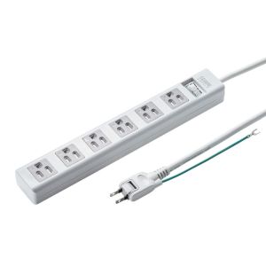 サンワサプライ SANWA SUPPLY サンワサプライ TAP-SH3650MGSW シャッタータップ