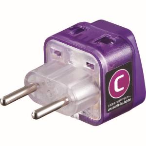 サンワサプライ SANWA SUPPLY 海外電源変換アダプタエレプラグW-C(ヨーロッパ全域) TR-AD14