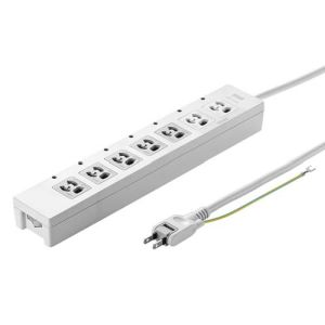 サンワサプライ SANWA SUPPLY 電源タップ TAP-F37-2CLK