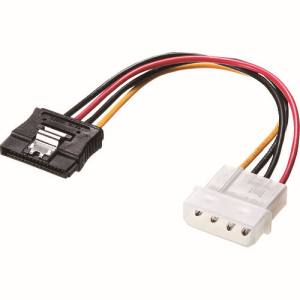 サンワサプライ SANWA SUPPLY シリアルATA電源ケーブルラッチ付き TK-PWSATALAN