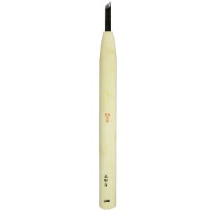 梅心子圀光 梅心子圀光 本職用彫刻刀 左印刀 6mm