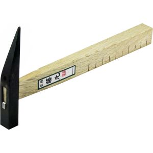藤元 藤元 本職用 瓦屋槌 18mm 白樫 尺 特 柄