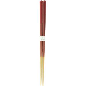 アオバ アオバ 抗菌食洗箸 木の実 23cm ピンク