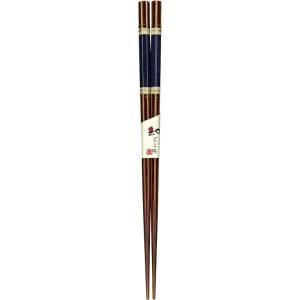 アオバ アオバ 抗菌食洗箸 六角初音 22.5cm 青