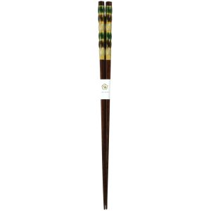 アオバ アオバ 食洗 箸 とんぼ玉 奏 23cm 緑