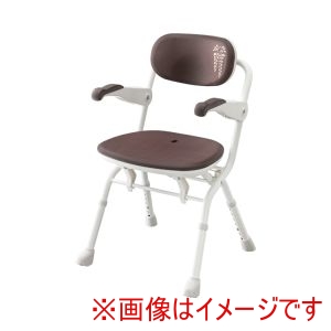 アロン化成 アロン化成 536126 楽らく開閉シャワーベンチ Sフィットもちぷる ブラウン メーカー直送 代引不可 北海道沖縄離島不可