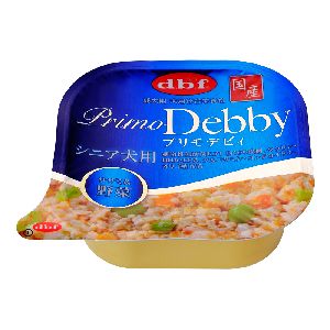 デビフペット d.b.f デビフペット プリモデビィ シニア犬用 ササミ&野菜 95g