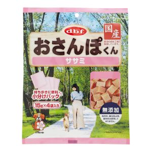 デビフペット d.b.f デビフペット おさんぽくん ササミ 15g×4袋入 115600