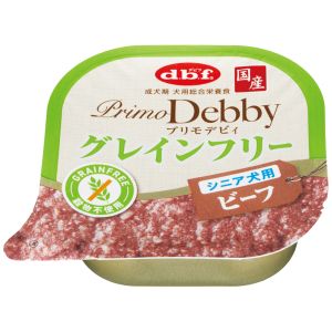デビフペット d.b.f デビフペット プリモデビィ グレインフリー 犬用 ビーフ 95g
