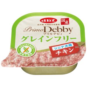 デビフペット d.b.f デビフペット プリモデビィ グレインフリー 犬用 チキン 95g
