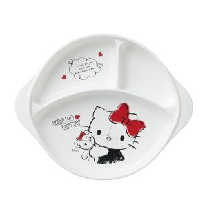 オーエスケー OSK オーエスケー ハローキティ ランチ皿 足ゴム付 CB-36