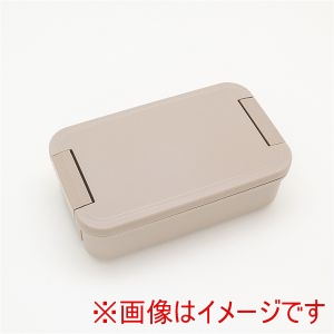 オーエスケー OSK オーエスケー コンフォータブル ランチボックス 仕切付き 550ml モカ PC-550D