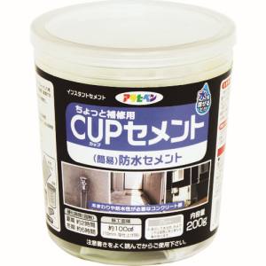 アサヒペン アサヒペン カップセメント 200G 防水セメント 311689