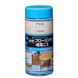 アサヒペン アサヒペン 水性フローリング床用ニス300ML ツヤあり透明