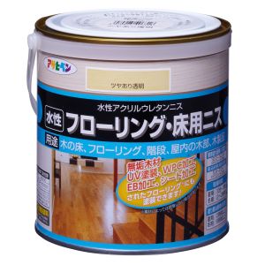 アサヒペン アサヒペン 水性フローリング床用ニス 0.7L ツヤあり透明