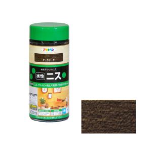 アサヒペン アサヒペン 水性ニス 300ML ダークオーク