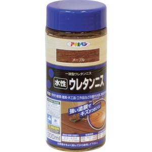 アサヒペン アサヒペン 水性ウレタンニス 300ML メープル 447593