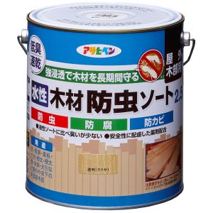 アサヒペン アサヒペン 水性木材防虫ソート 2.5L クリヤ
