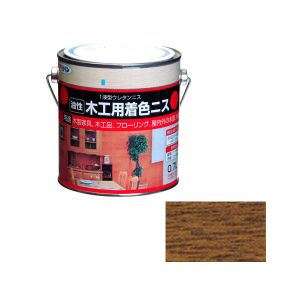 アサヒペン アサヒペン 木工用着色ニス 0.7L ウォルナット