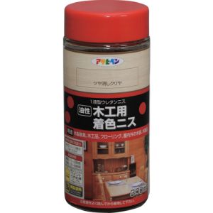 アサヒペン アサヒペン 木工用着色ニス 300ML ツヤ消しクリヤ